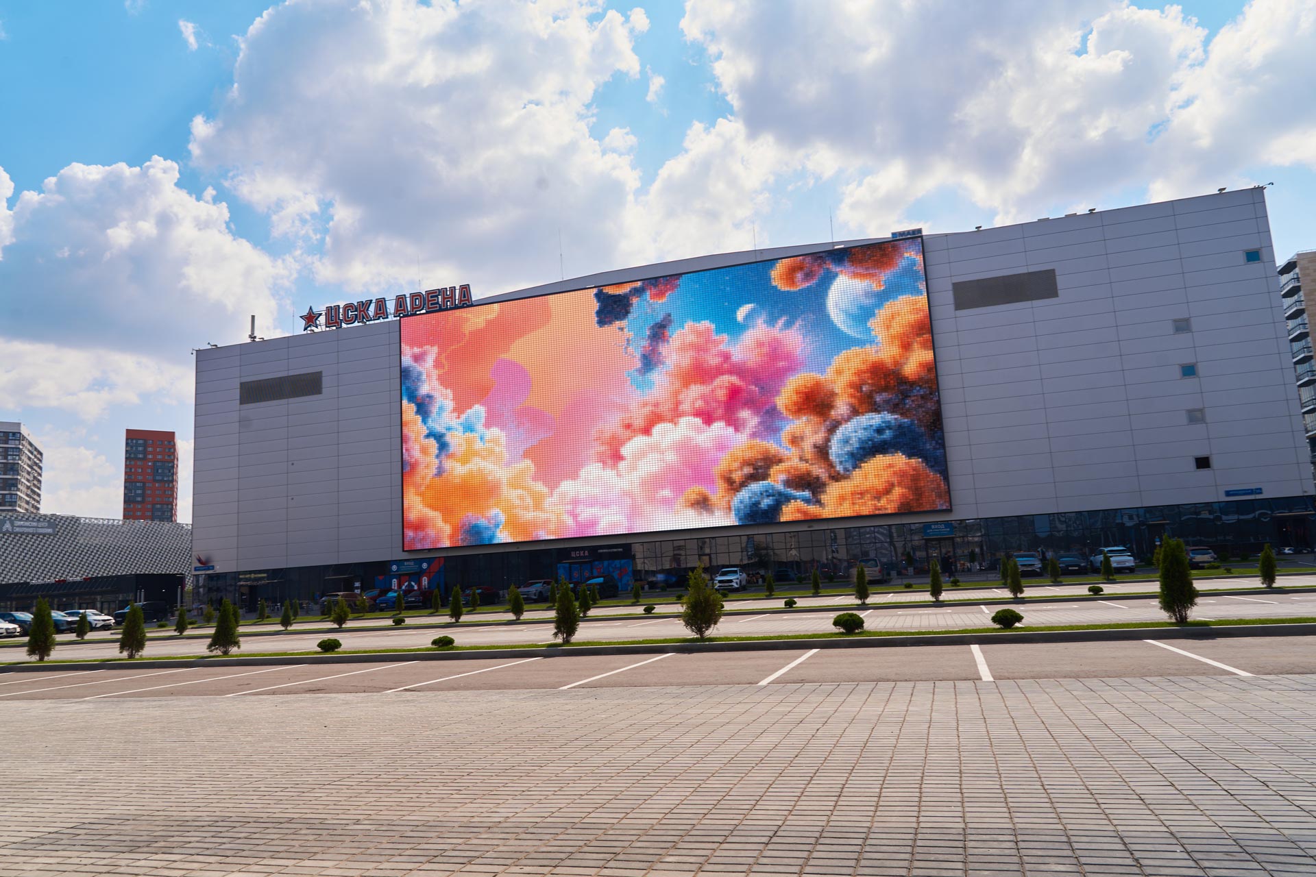 Digital Screen on Avtozavodskaya str., 23A (CSKA Arena) 2