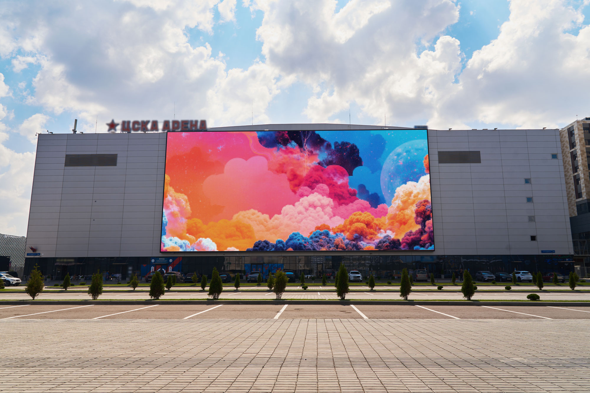 Digital Screen on Avtozavodskaya str., 23A (CSKA Arena) 4