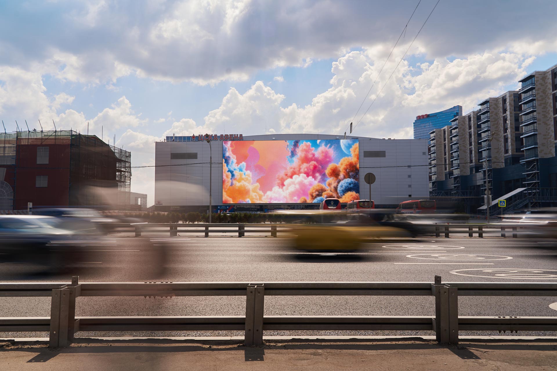 Digital Screen on Avtozavodskaya str., 23A (CSKA Arena) 1
