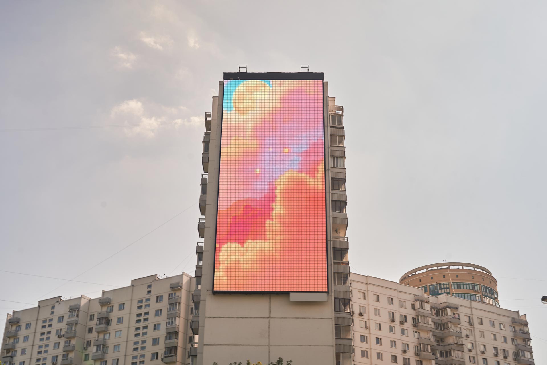 Digital Screen on 134, Leningradskoye Hwy. (Media Facade) 3