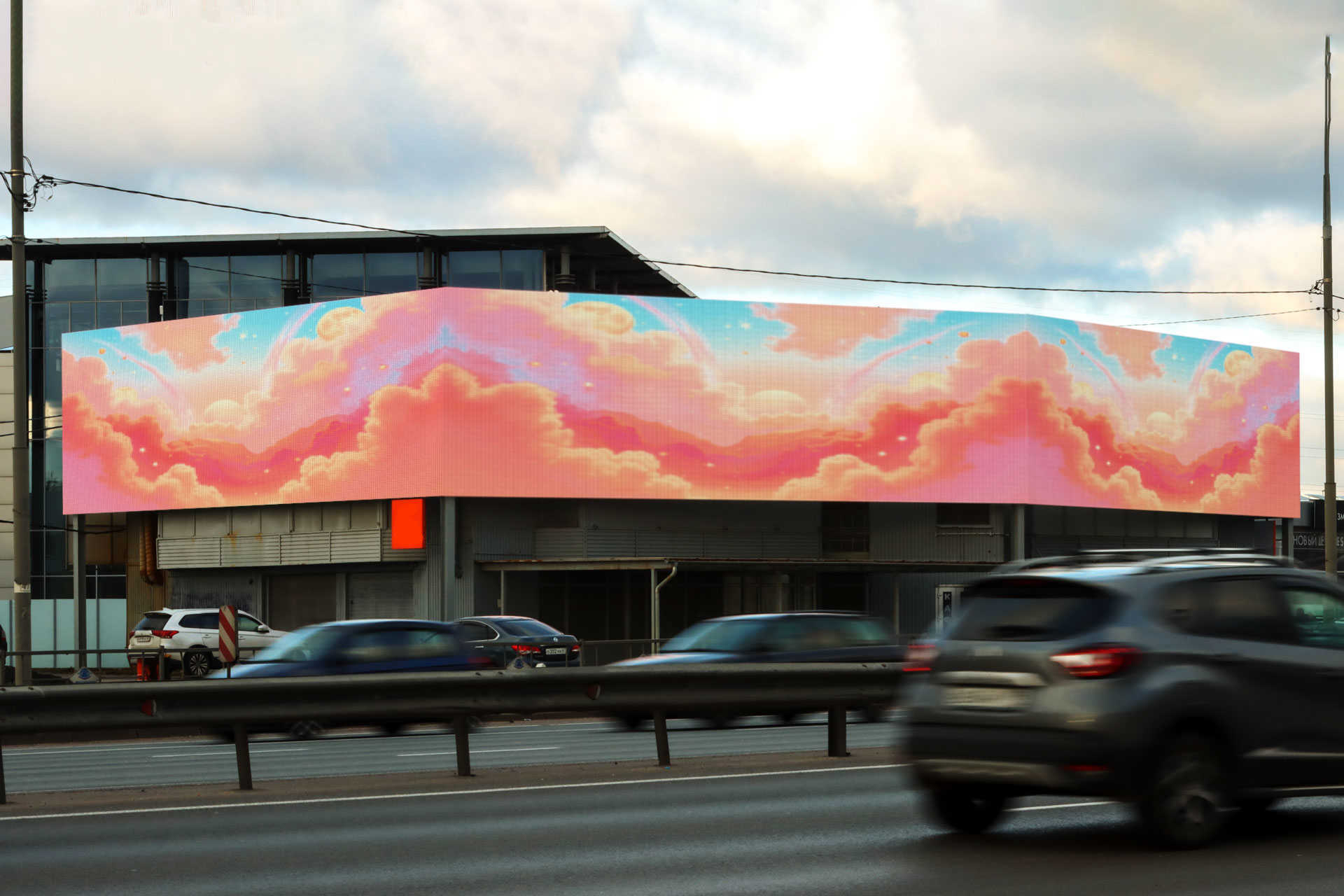 Digital Screen on 2 Entuziastov Hwy., corp. 3, bldg. 1 1