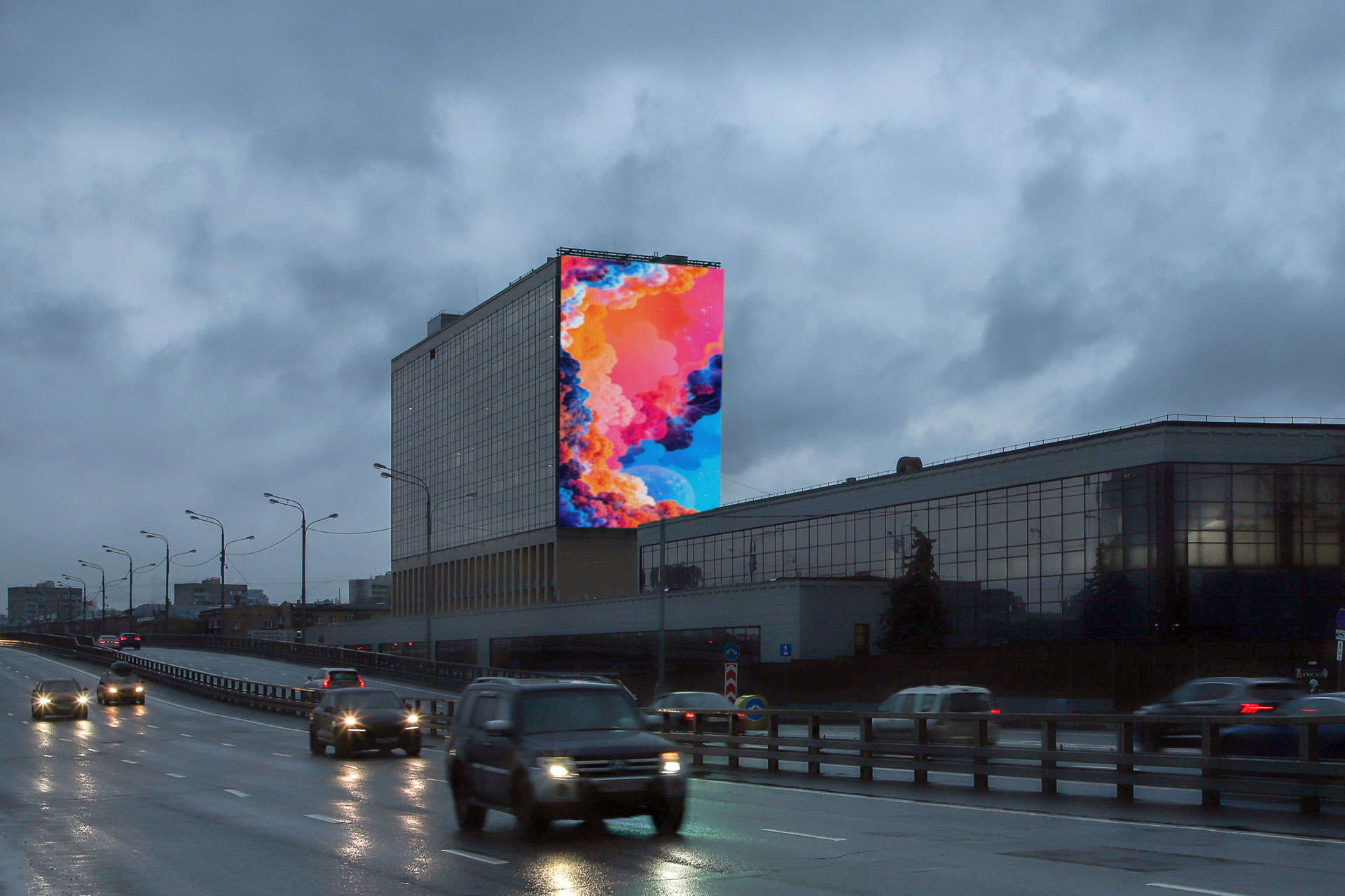 Digital Screen on 90 Volokolamskoye Hwy., bldg. 3 3