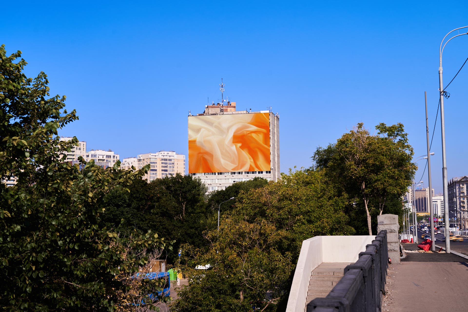 Digital Screen on Volgogradsky Ave 26/1, BC ‘Russia’ 2