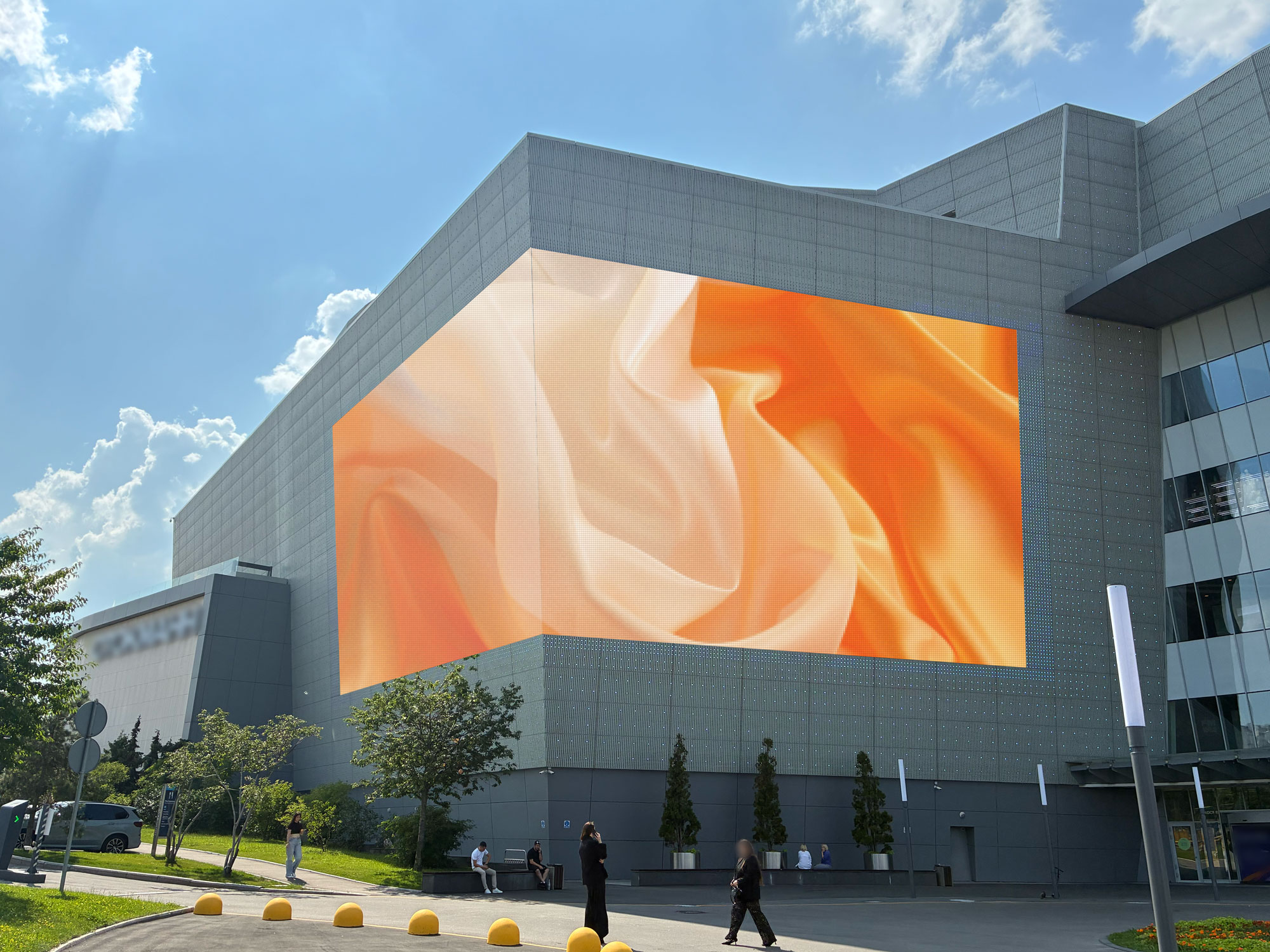 Digital Screen on MKAD 67 km (Vegas City Mall) 2