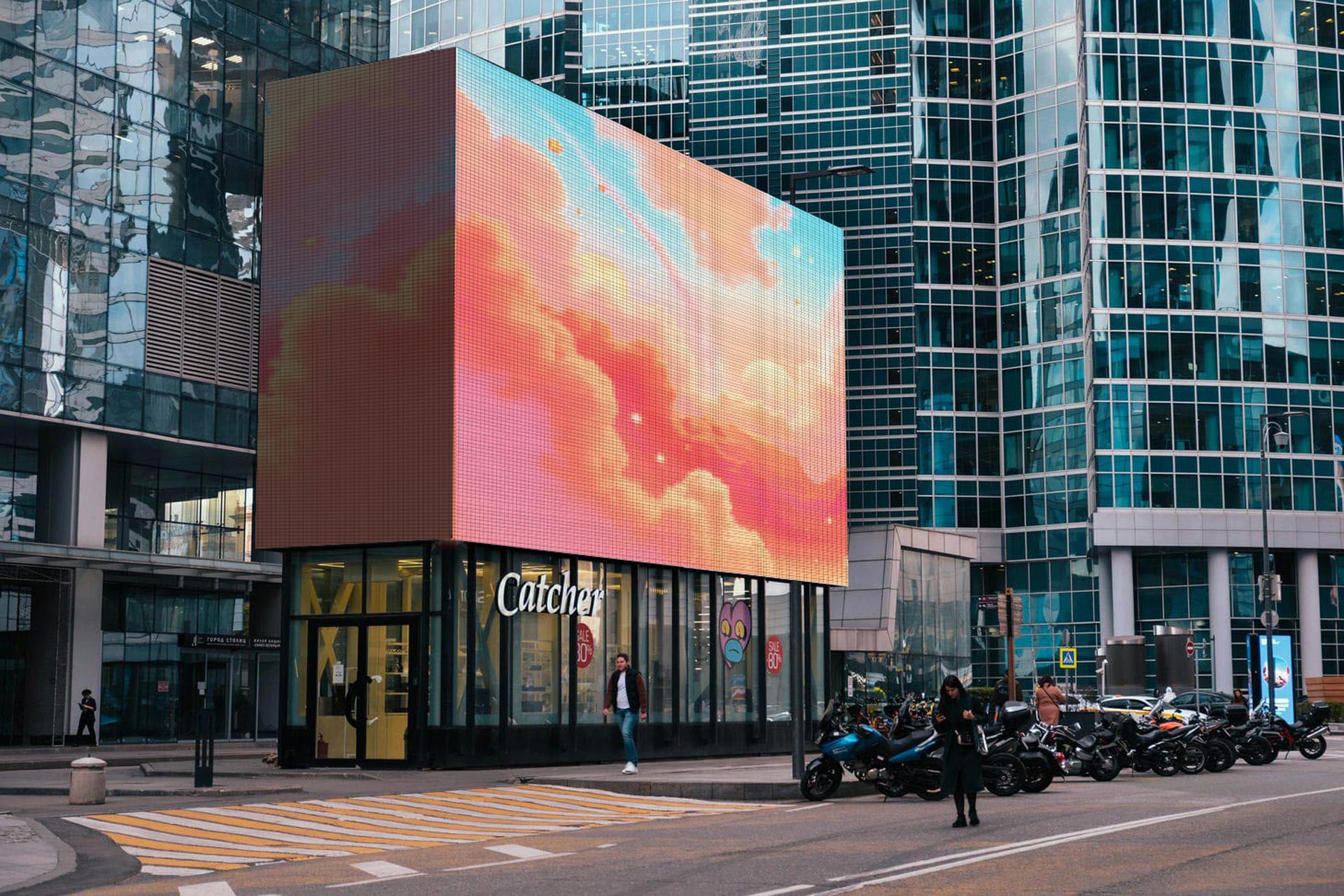 Catcher Media Cube at Presnenskaya Embankment 8, Moscow 2
